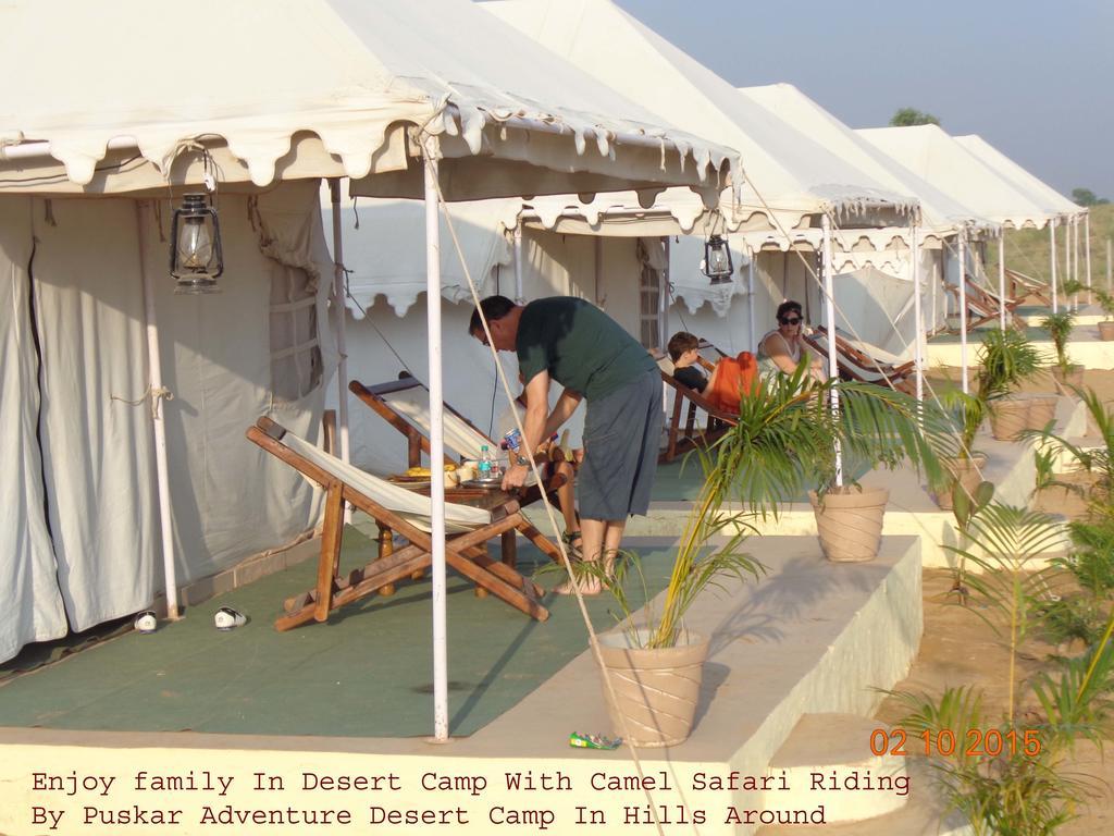 Pushkar Adventure Desert Camp Zewnętrze zdjęcie